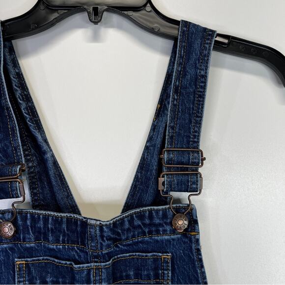 J. Crew Denim Overalls blue dark wash -XS - Picture 4 of 12